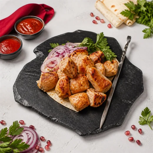 Шашлык из куриного филе