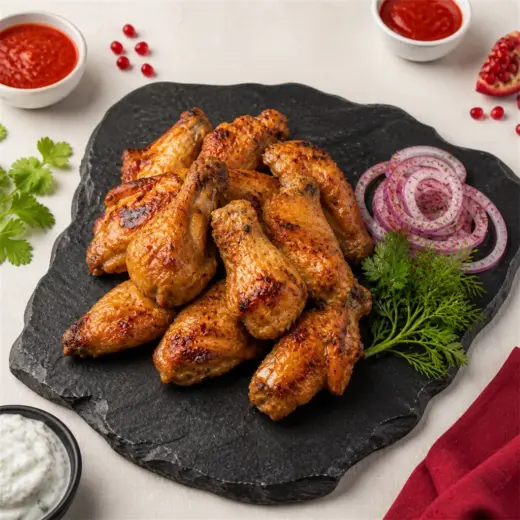Шашлык из куриных крыльев