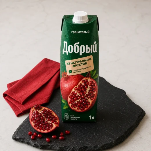 Сок гранатовый 1 л