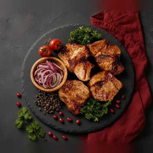 Шашлык из свиной шейки