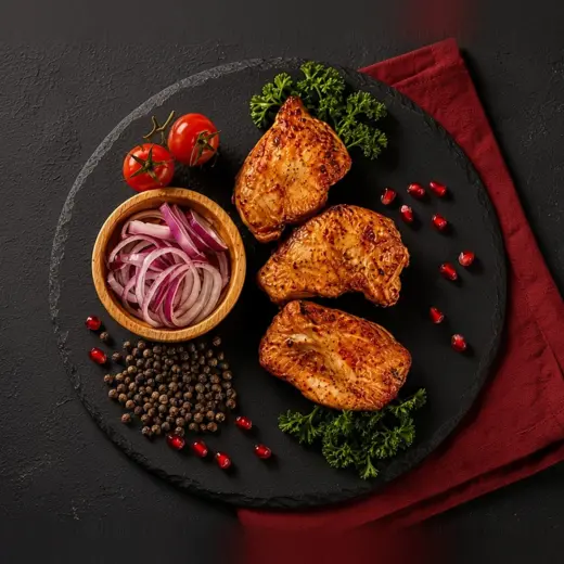Шашлык из куриного филе